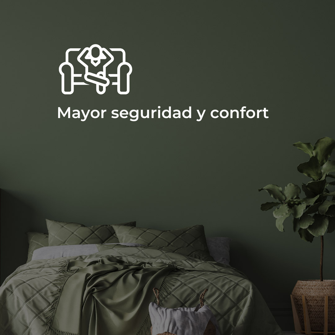 Mayor seguridad y confort