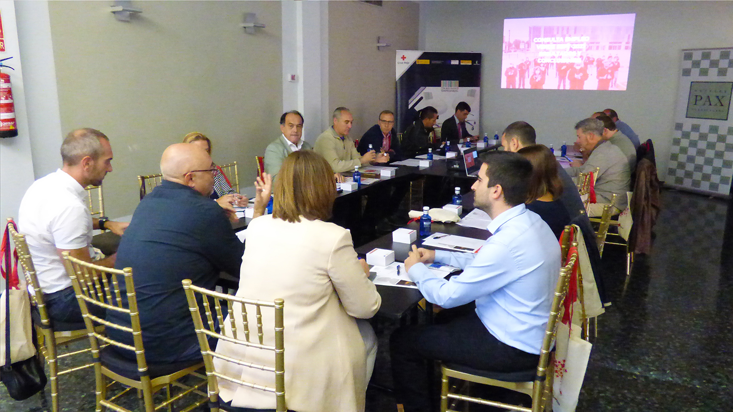 Blog: REBI, participa junto a otras 20 empresas en la primera mesa de diálogo empresarial de Cruz Roja Guadalajara